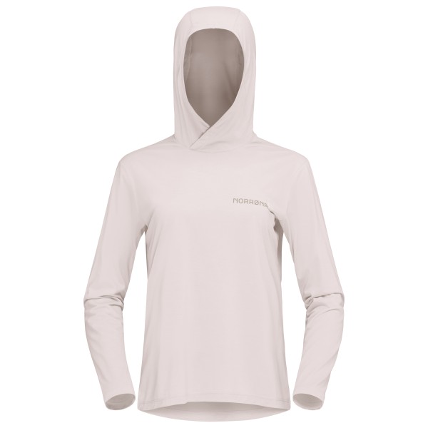 Funktionsshirt Norrøna Femund Tech Hood Damen (Gr L |weiß)