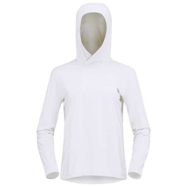 Norrøna Femund Tech Hood Funktionsshirt Women (Gr XL |weiß)
