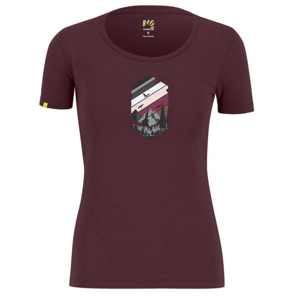 Karpos – Women’s Valley T-Shirt – T-shirt maat M, Rood