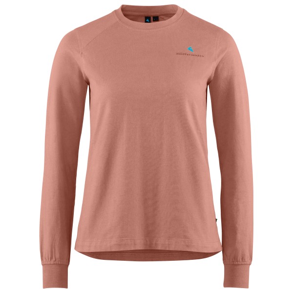 Klättermusen Root Logo L/S Tee Longsleeve Damen (Gr L |rosa)
