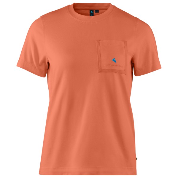 Klättermusen – Women’s Root Pocket S/S Tee – T-shirt maat M, Rood