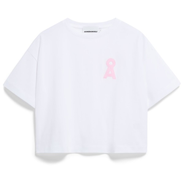 T-Shirt ARMEDANGELS Albertaraa Damen (Gr S |weiß)