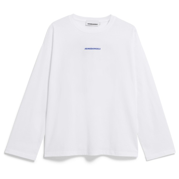 ARMEDANGELS Fietaa Smile Longsleeve Damen (Gr XS |weiß)