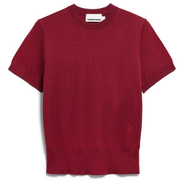 ARMEDANGELS Women’s Fine S SL Knit Sweater Trui Rood
