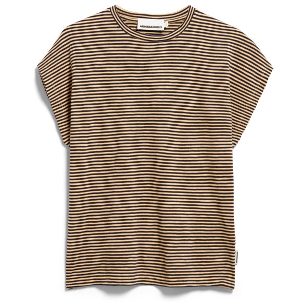 ARMEDANGELS Women’s Slub Jersey Stripe T-shirt Bruin