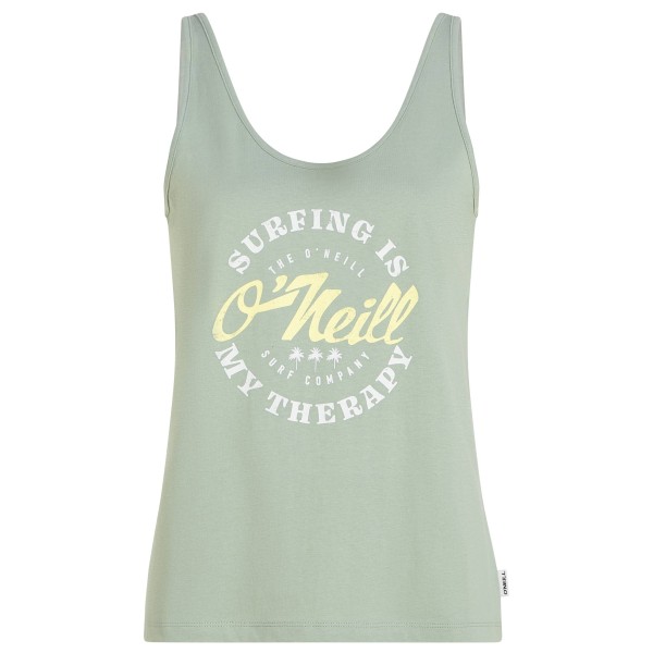 Top O'Neill Graphic Tanktop Damen (Gr XS |grau/grün)