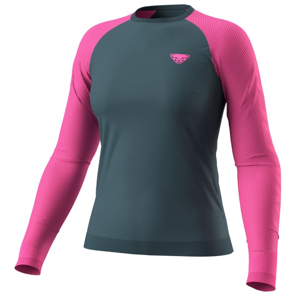 Dynafit – Women’s Ultra S-Tech L/S Tee – Hardloopshirt maat , Blauw