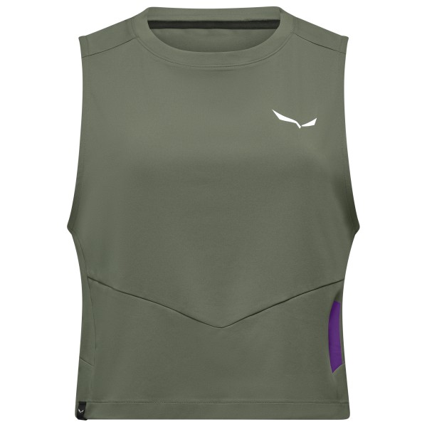 Salewa Pedroc Dry Light Tank Tank Top Damen (Gr 38 |oliv)