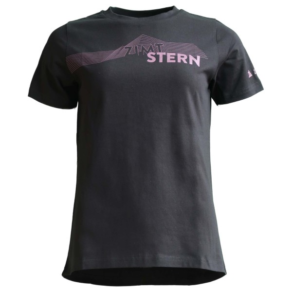 T-Shirt Zimtstern Ridgez Tee S/S Damen (Gr S |schwarz/grau)