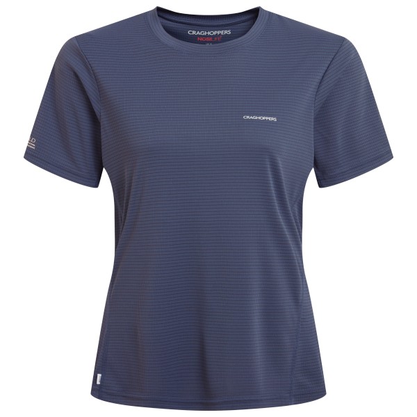Craghoppers Nosilife Solarshield+ S/S T-Shirt T-Shirt Damen (Gr 38 |blau)