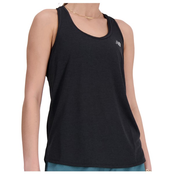 New Balance Women’s Athletics Tank Tanktop Zwart