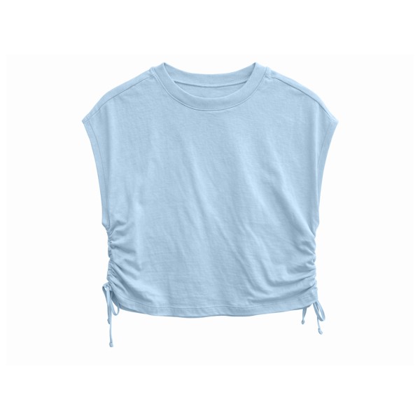 Top Mazine Tie Detail T-Shirt Damen (Gr XL |blau)