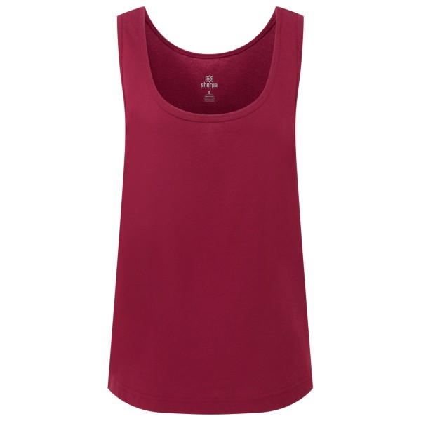 Sherpa Jutnu Scoop Neck Tank Top Women (Gr M |rot)