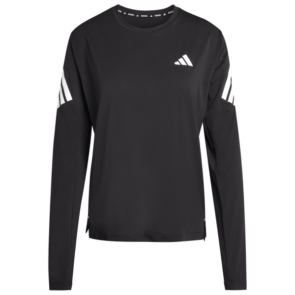 adidas Adi365 Iconic Stripes L/S Laufshirt Damen (Gr L |schwarz)