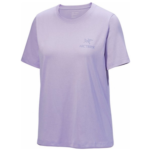 Arc'teryx Kragg SL Cotton Emblem Crew S/S T-Shirt Women (Gr XL |lila)