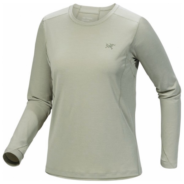 Arc'teryx Sunna Crew L/S Funktionsshirt Women (Gr M |grau)