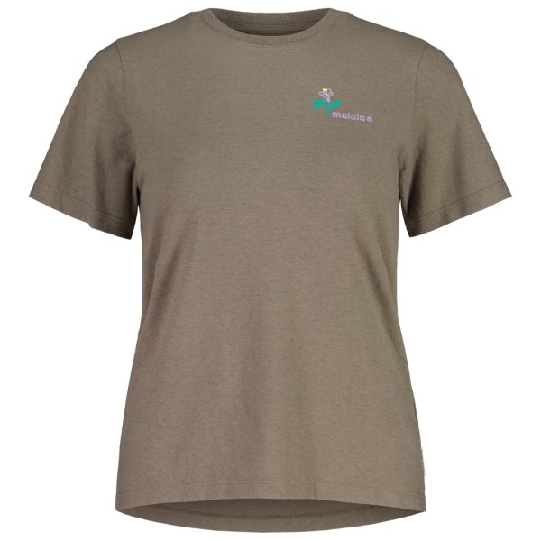 Maloja – Women’s AdamekM. – T-shirt maat XS, Beige