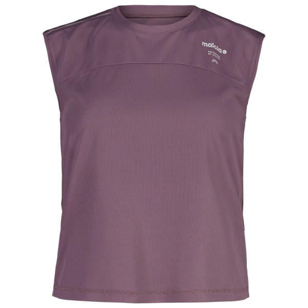Maloja – Women’s BersebaM. – Hardloopshirt maat M, Purper