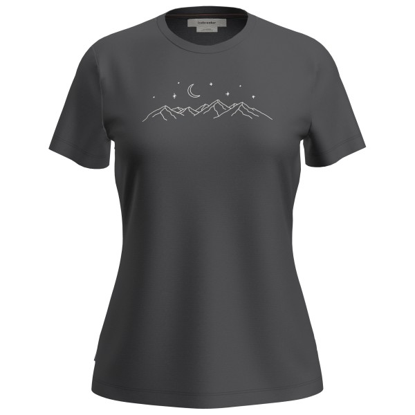 Merinoshirt Icebreaker Merino 150 Tech Lite S/S Stars Damen (Gr M |grau)