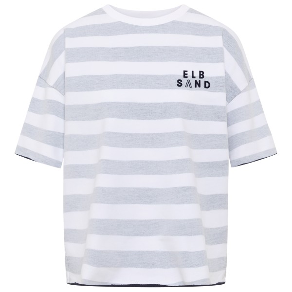 ELBSAND – Women’s Gry – T-shirt maat XS, Wit