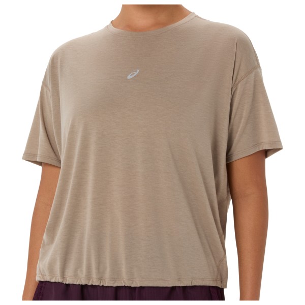 Asics Women’s Nagino Run S/S Top Hardloopshirt Beige