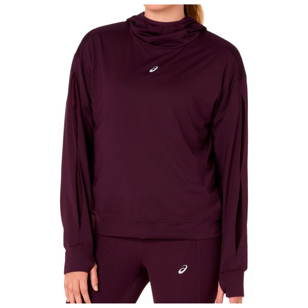 Asics Women’s Nagino Run Winter Hoodie Hardloopshirt Purper