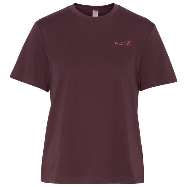 Kari Traa Women’s KT Graphic Tee T-shirt Cocoa Powder