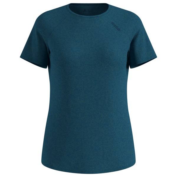 Odlo Women’s Essential 365 T-Shirt Crew Neck S/S Sportshirt Blauw