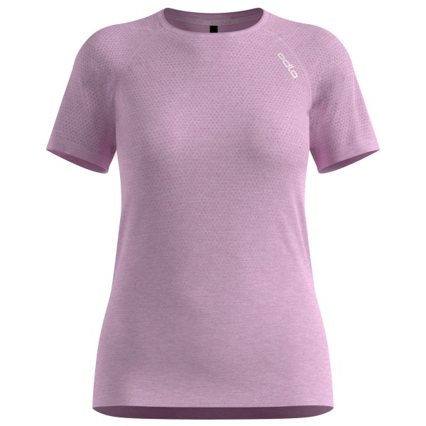 Odlo Women’s Essential Seamless T-Shirt Crew Neck S/S Hardloopshirt Roze