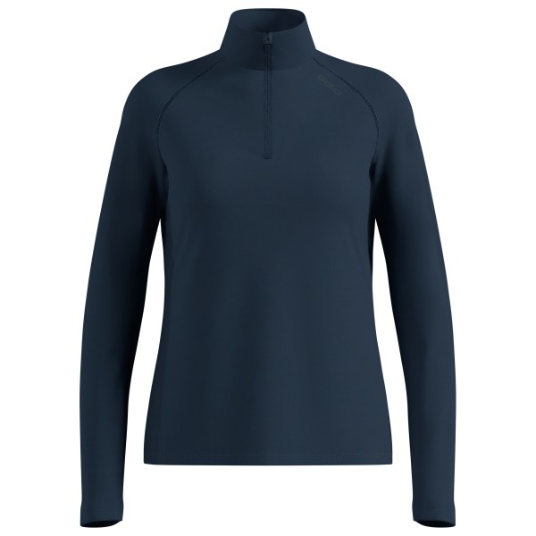 Odlo Women’s Essential Warm Mid Layer 1/2 Zip Sportshirt Blauw