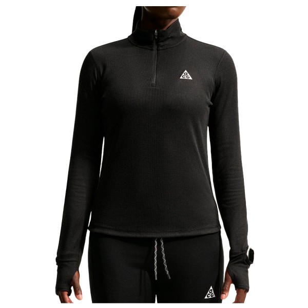 Nike Women’s ACG Trail Dri-Fit Half Zip Midlayer Hardloopshirt Zwart
