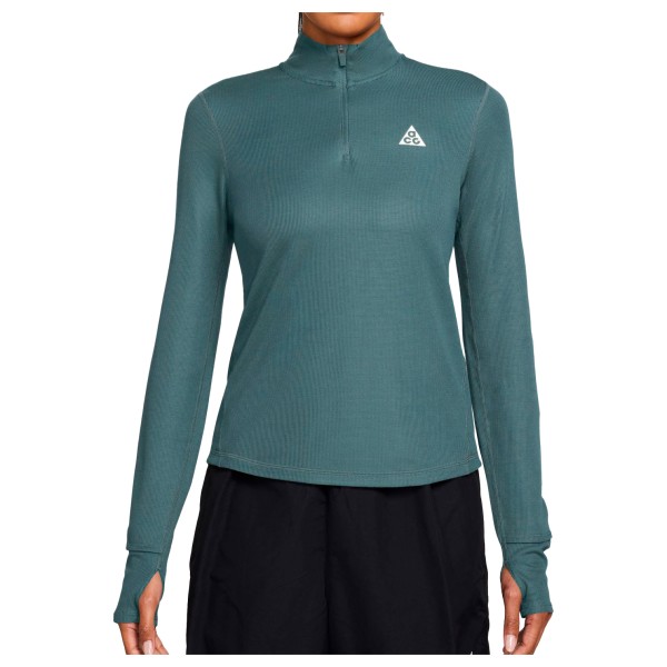 Nike Women’s ACG Trail Dri-Fit Half Zip Midlayer Hardloopshirt turkoois Turquoise