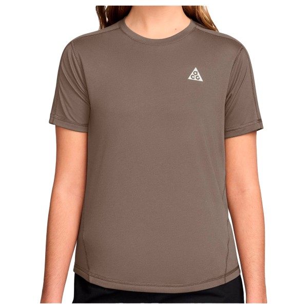 Nike - Women's ACG Trail Dri-Fit S/S Top - Laufshirt Gr L braun