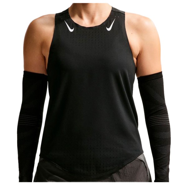 Nike – Women’s AeroSwift Dri-FIT ADV Running Singlet – Hardloopshirt maat M, Zwart