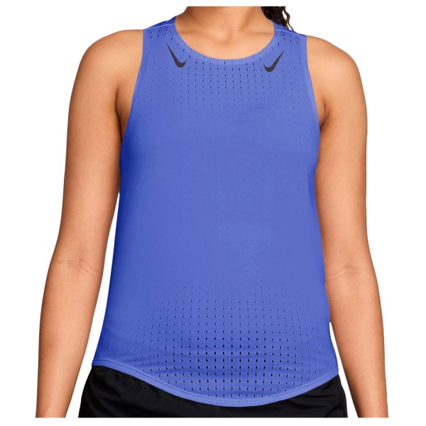 Nike - Women's AeroSwift Dri-FIT ADV Running Singlet - Laufshirt Gr S blau
