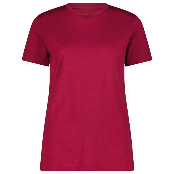 CMP Women’s T-Shirt 36N2006 Merinoshirt Rood