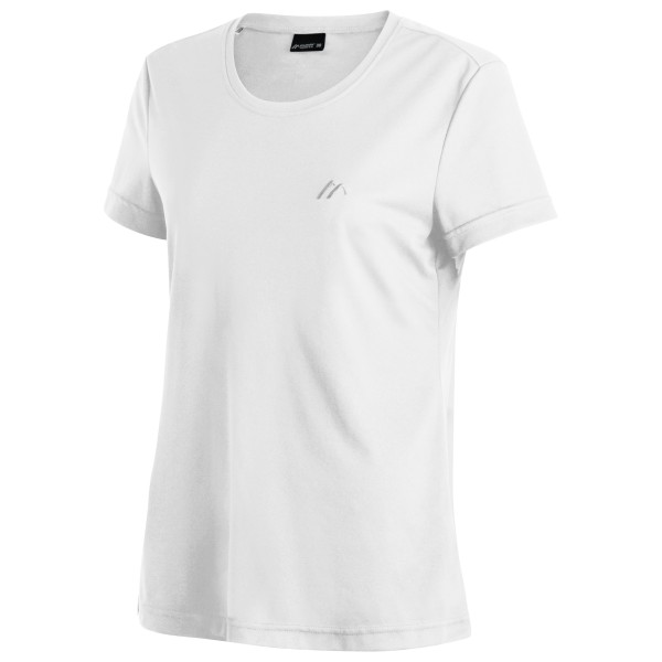 Maier Sports Waltraud H/S Funktionsshirt Damen Wandern (Gr 46 |weiß)