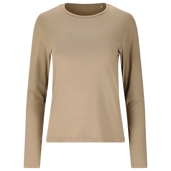 ATHLECIA Women’s Lonny L/S Tee Sportshirt Beige
