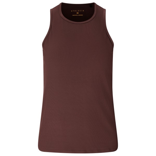 ATHLECIA Women’s Tinashe V2 Halterneck Rib Top Top Bruin