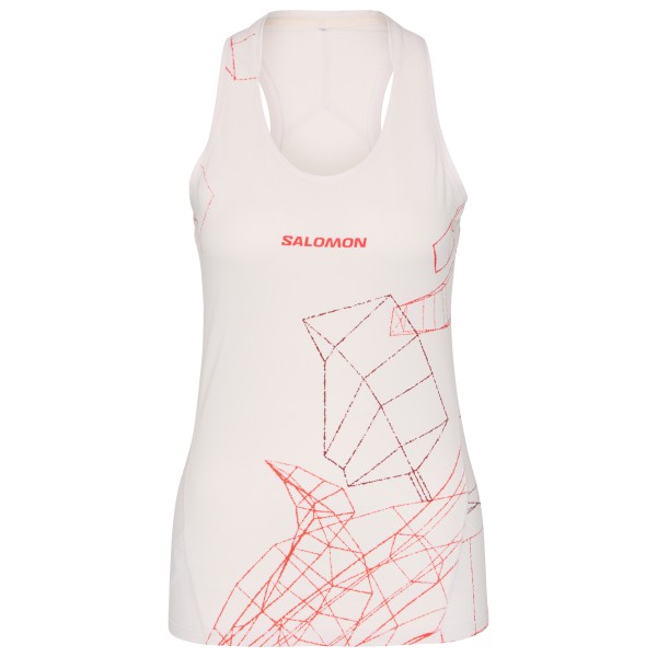 Salomon Women’s S/Lab Speed Singlet Hardloopshirt Purper