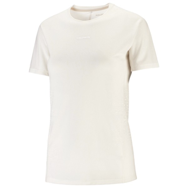 Salomon Women’s Sense Aero Short Sleeve Tee GFX Hardloopshirt Wit