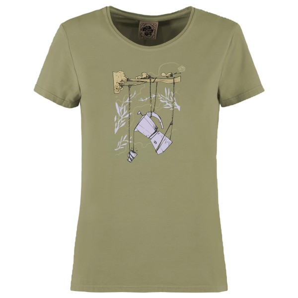 E9 Women’s W-Bond T-shirt Olijfgroen
