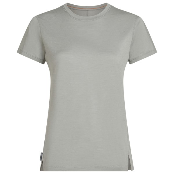Icebreaker Women’s 150 Merinofine Ace S/S Tee Merinoshirt Grijs