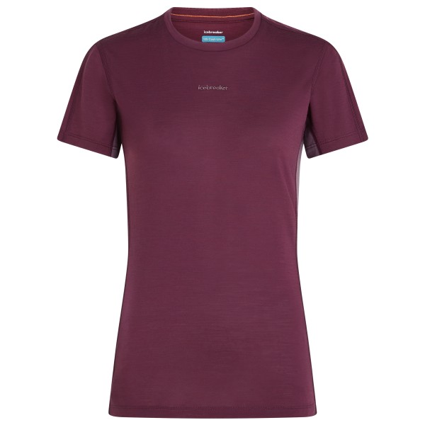 Icebreaker - Women's Merino Blend 125 S/S Tee Colour Block - Merinoshirt Gr S lila