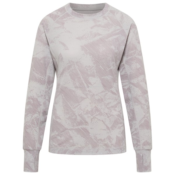 Stoic Women’s PerformanceMerino170 PorsiSt. L/S Merinoshirt aop Grijs