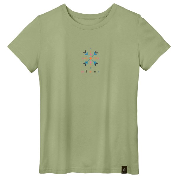 Miwok Women’s Aponi Tee T-shirt Olijfgroen