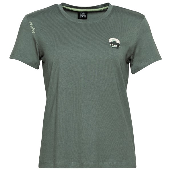 Chillaz Women’s Iseo Sunset T-shirt Olijfgroen