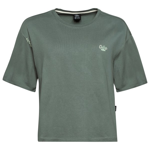 Chillaz Women’s Winnipeg Game of Peaks T-shirt Olijfgroen
