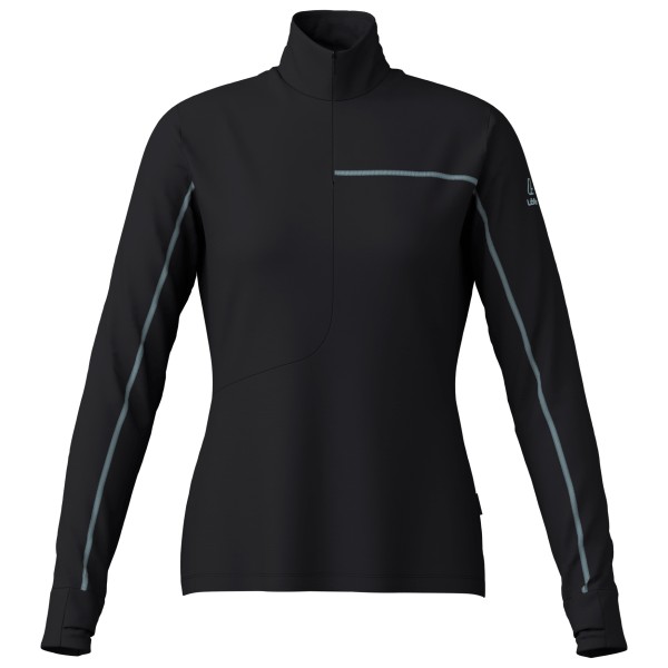 Löffler Women’s Midlayer Fine Transtex Merino Merinoshirt Zwart