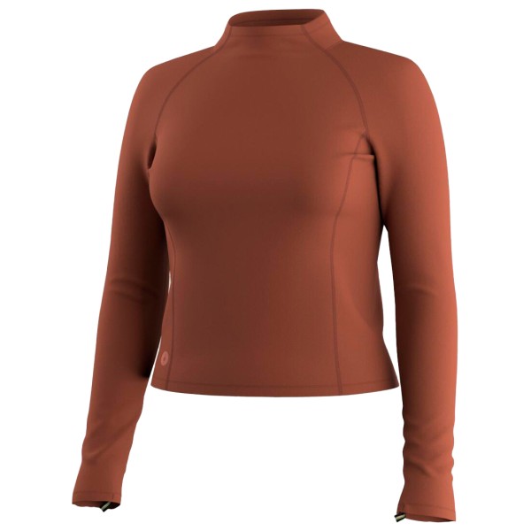 Smartwool Women’ Active Merino Movement Mock Neck Merinolongsleeve Bruin